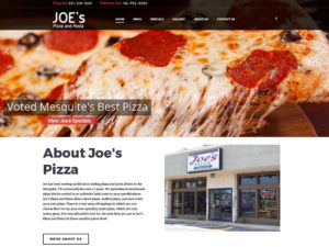 Joe's Pizza and Pasta